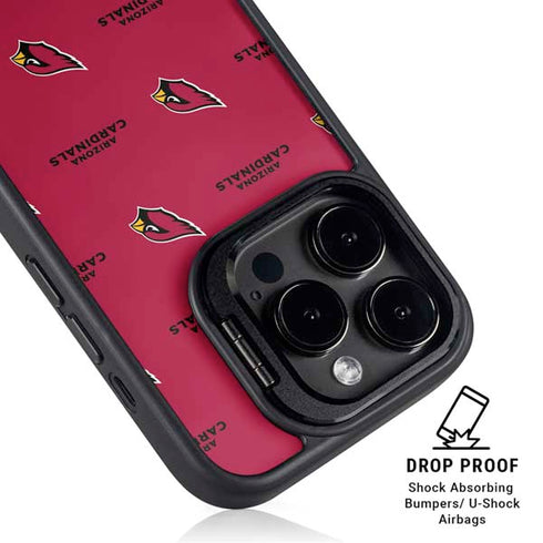 NFL Arizona Cardinals Blitz Series iPhone 16 Pro Kickstand Case